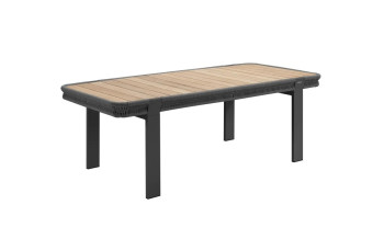 Dining table 210 (teak) HIGOLD BORROMEO 205471 / 20543071 / BLACK