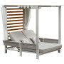 Daybed (with cushions) HIGOLD BORROMEO 205449 / TAUPE