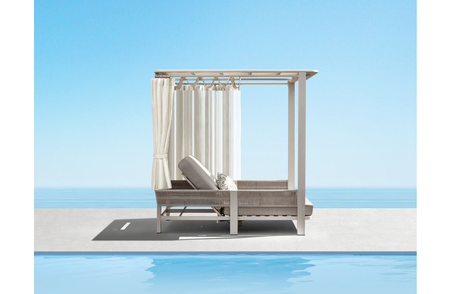 Daybed (with cushions) HIGOLD BORROMEO 205449 / TAUPE