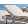 Sunlounger (with cushions) HIGOLD BORROMEO 205451 / TAUPE