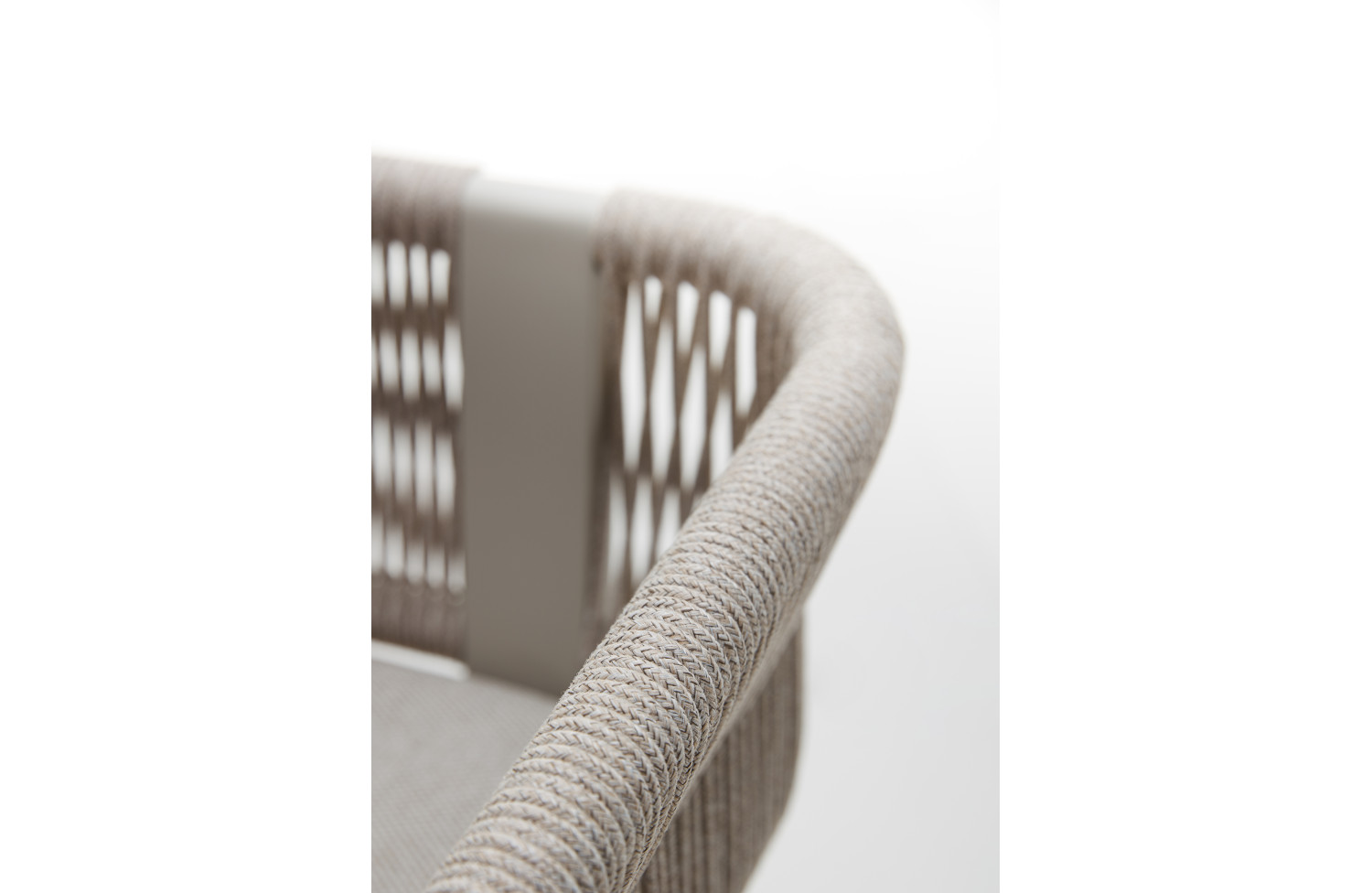 Sunlounger (with cushions) HIGOLD BORROMEO 205451 / TAUPE