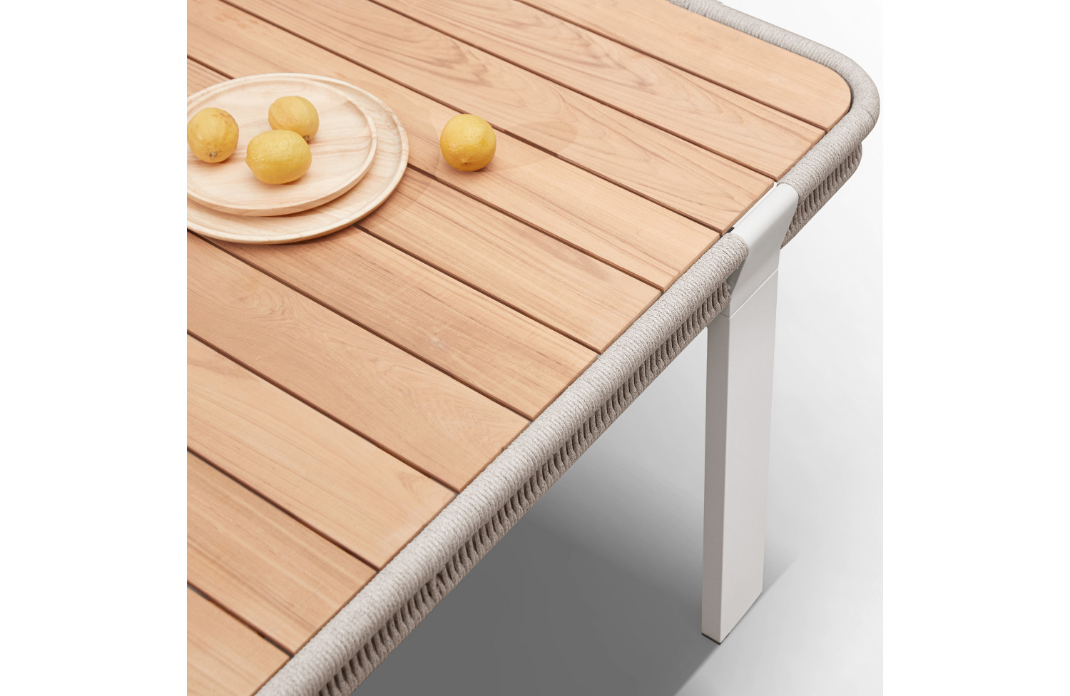 Dining table 100*100 (teak) HIGOLD BORROMEO 20543072 / TAUPE