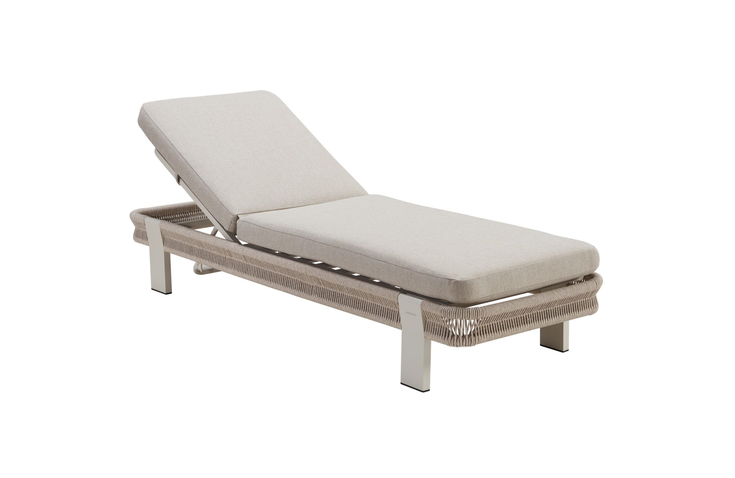 Sunlounger set (with cushionse) HIGOLD BORROMEO 205480 / TAUPE