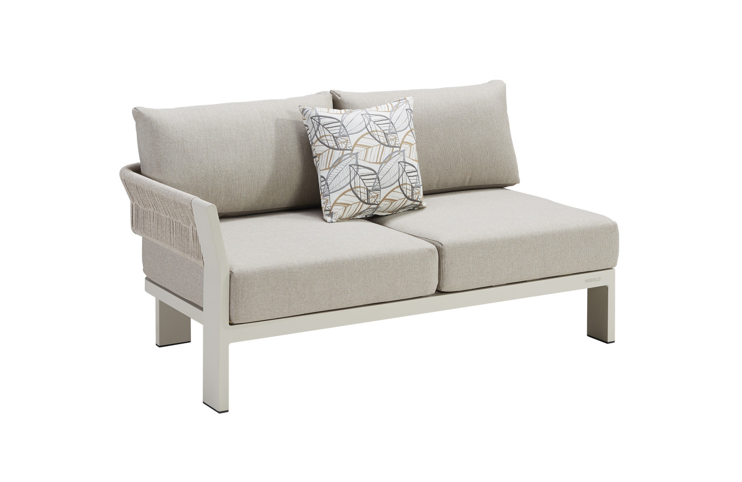 Corner set (with cushions) HIGOLD BORROMEO 205450 / TAUPE