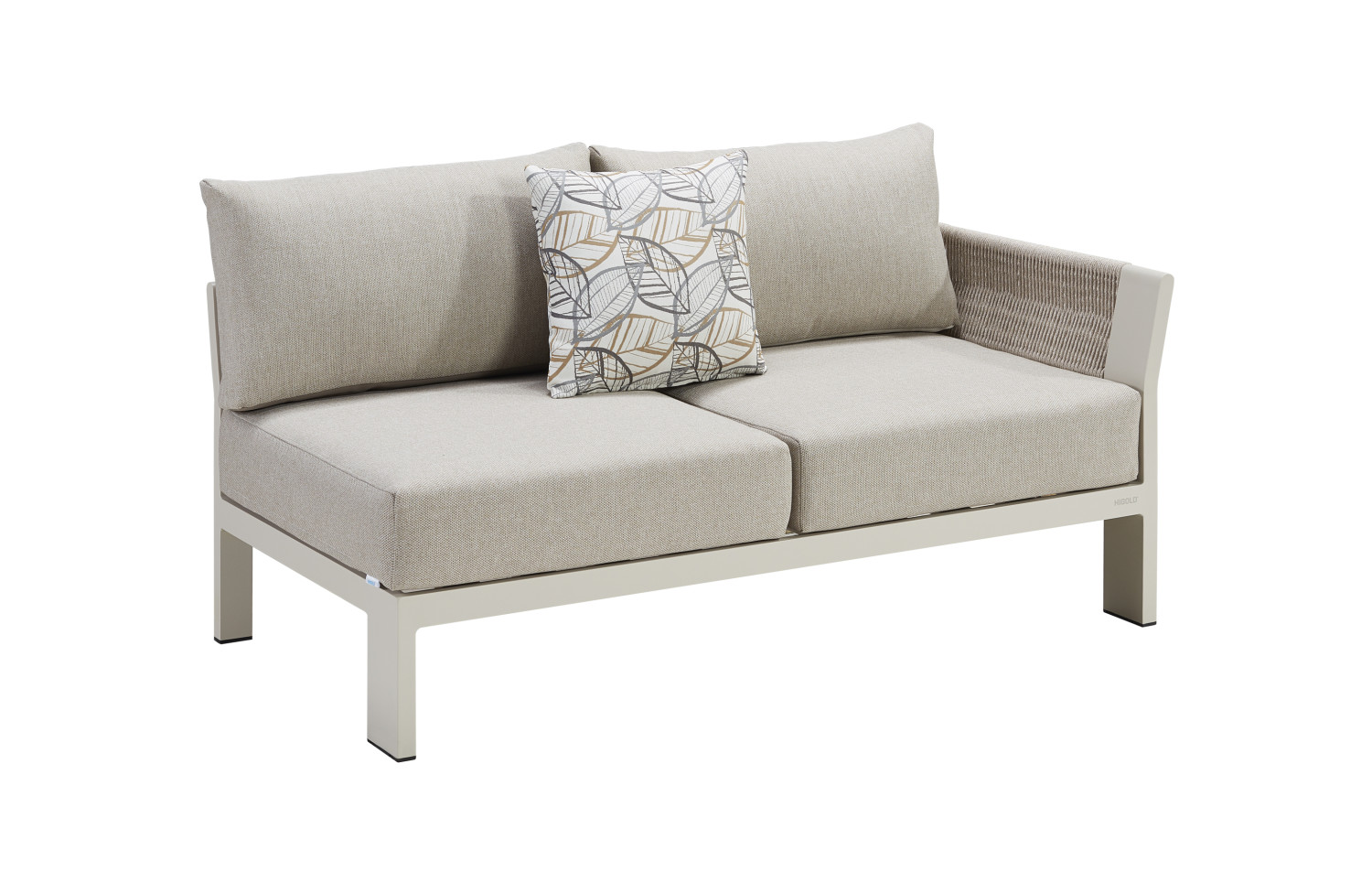 Corner set (with cushions) HIGOLD BORROMEO 205450 / TAUPE