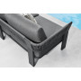 Lounge set (with cushions) HIGOLD BORROMEO 205420 / BLACK