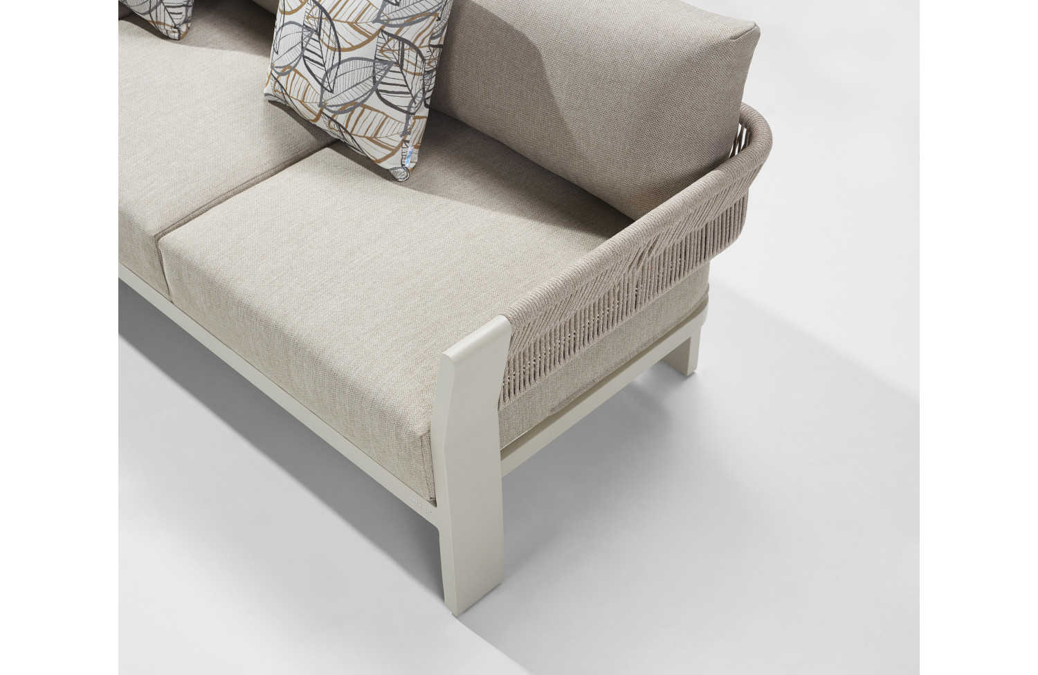 Sofa 3-osobowa (z poduszkami) HIGOLD BORROMEO 205441 / 20542243 / TAUPE