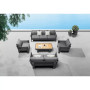 Fotel (z poduszkami) HIGOLD BORROMEO 205423 / 20542023 / BLACK
