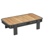 Stolik kawowy 120 (teak) HIGOLD BORROMEO 205483 / 20544083 / BLACK