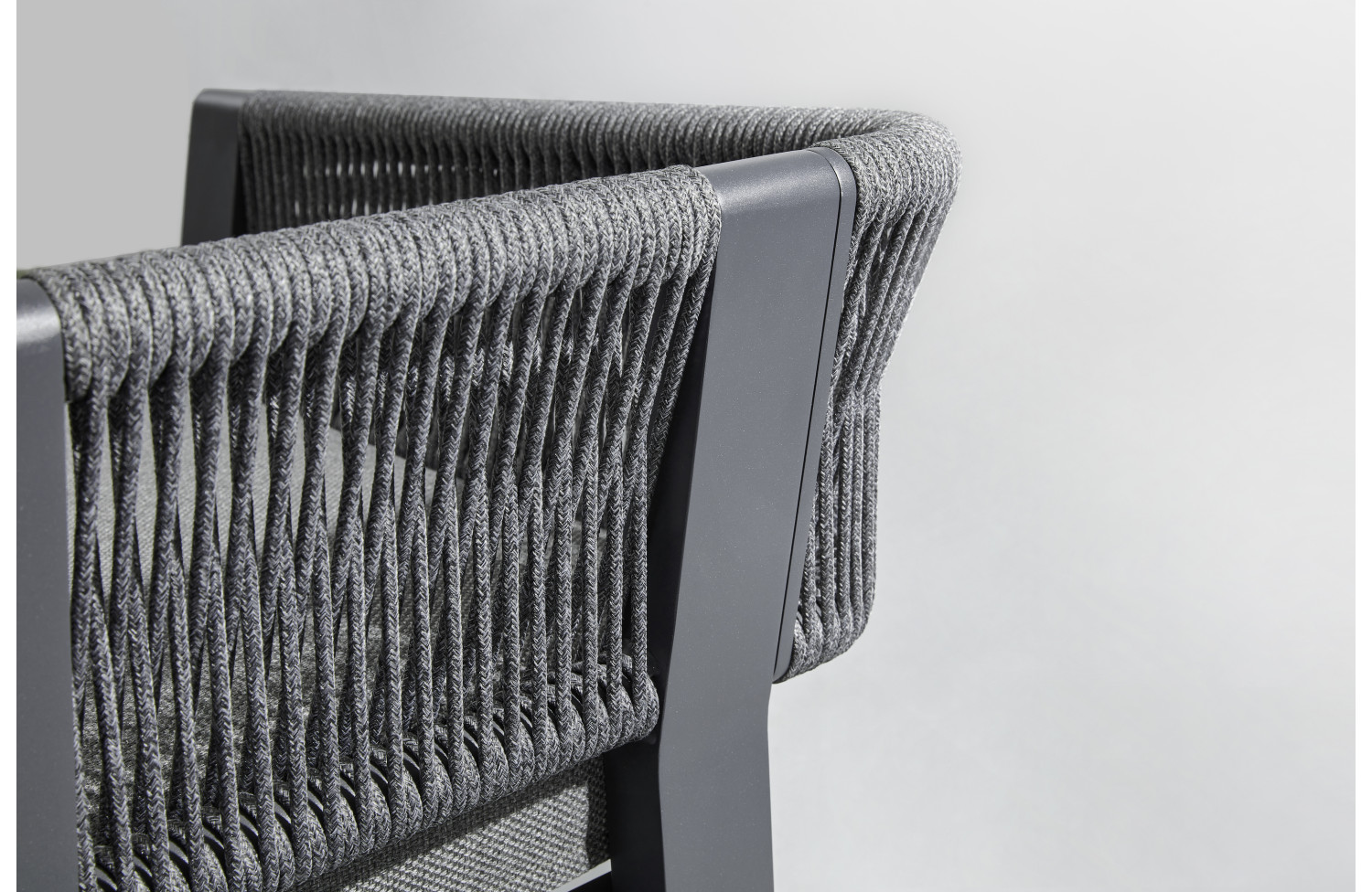 Zestaw do jadalni dla 6 osób (z poduszkami) HIGOLD BORROMEO 20590 / BLACK