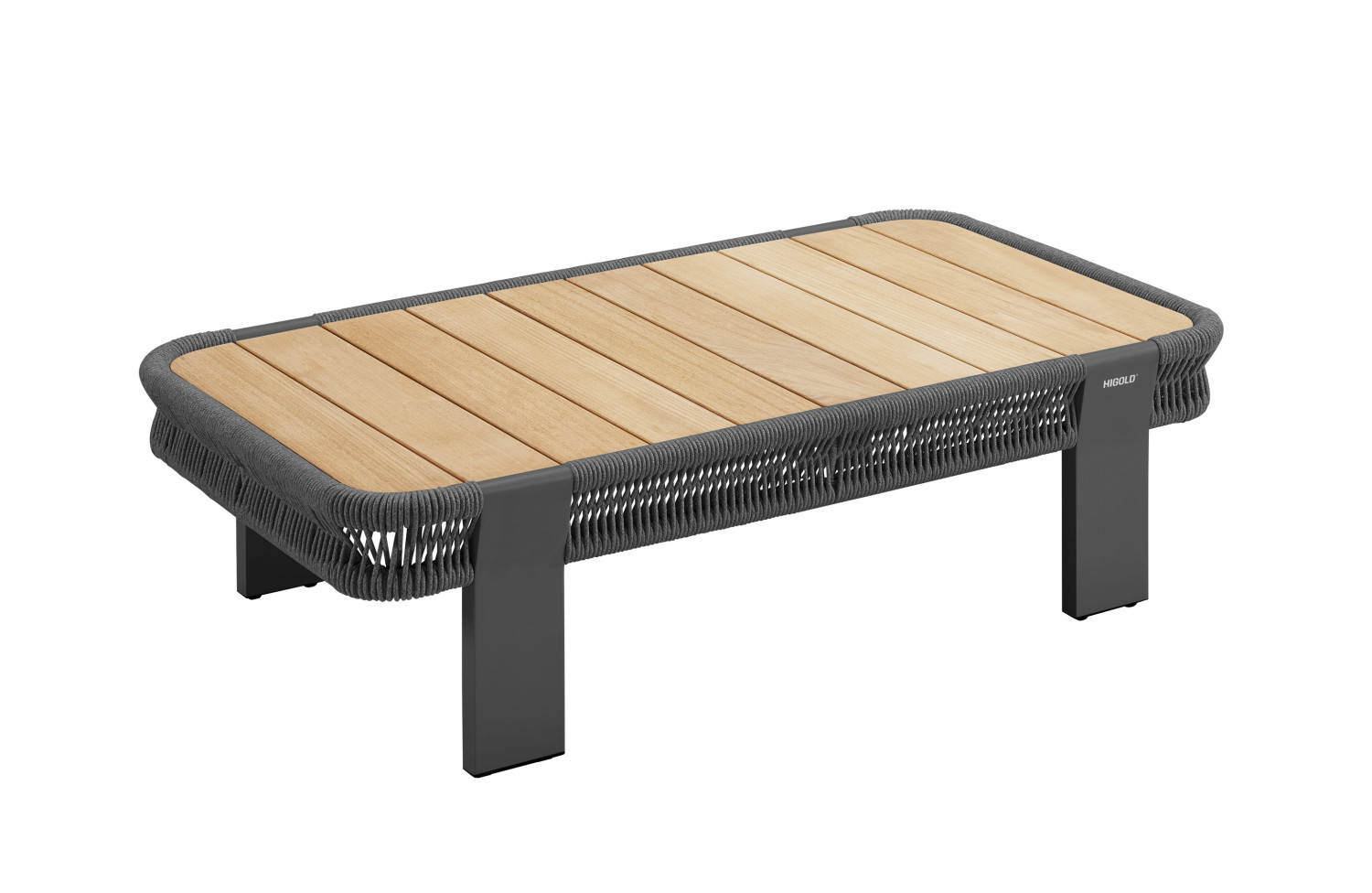 Zestaw wypoczynkowy dla 5 osób (z poduszkami) HIGOLD BORROMEO 205420 / BLACK