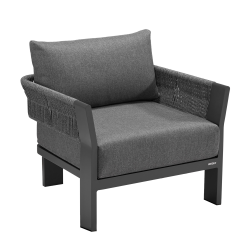 Крісло (з подушками) HIGOLD BORROMEO 205423 / 20542023 / BLACK