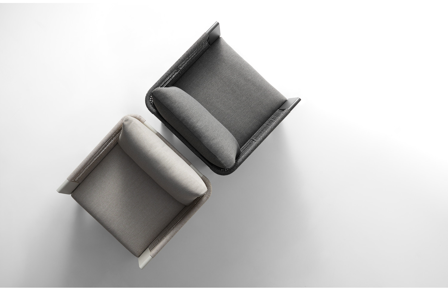 Комплект для відпочинку (з подушками) HIGOLD BORROMEO 205410 / TAUPE