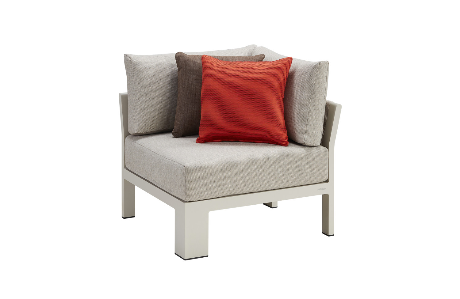 Кутовий комплект (з подушками) HIGOLD BORROMEO 205450 / TAUPE