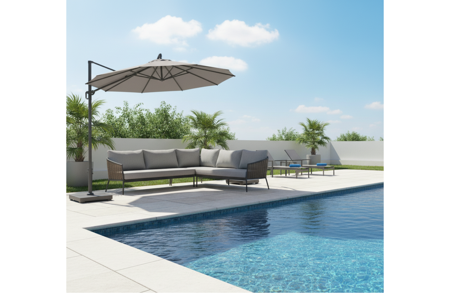 Парасоля d.3,5 PLATINUM CHALLENGER T2 PREMIUM 7138R / MANHATTAN