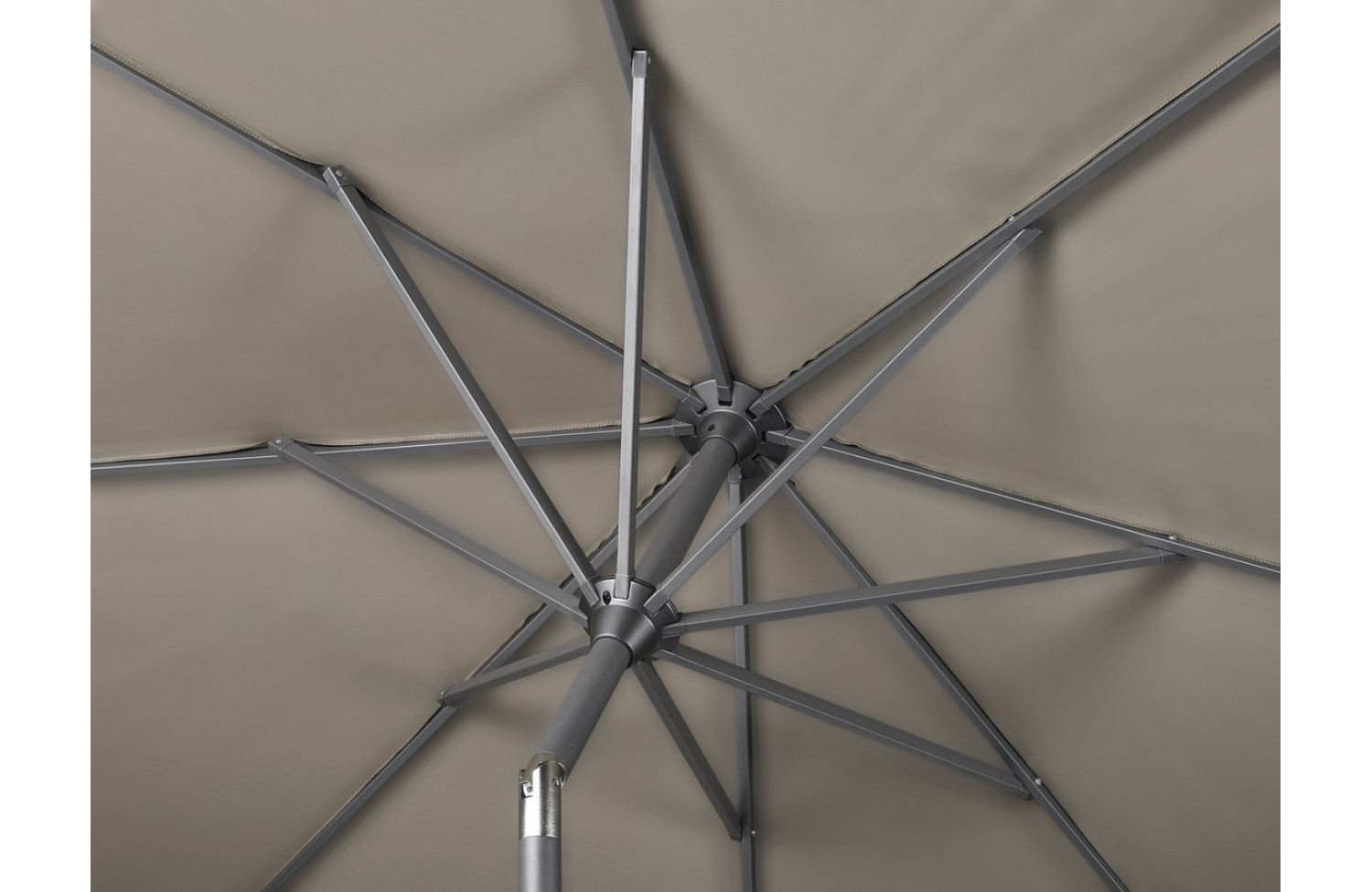 Парасоля 2,50*2,50 PLATINUM RIVA 7106E / TAUPE