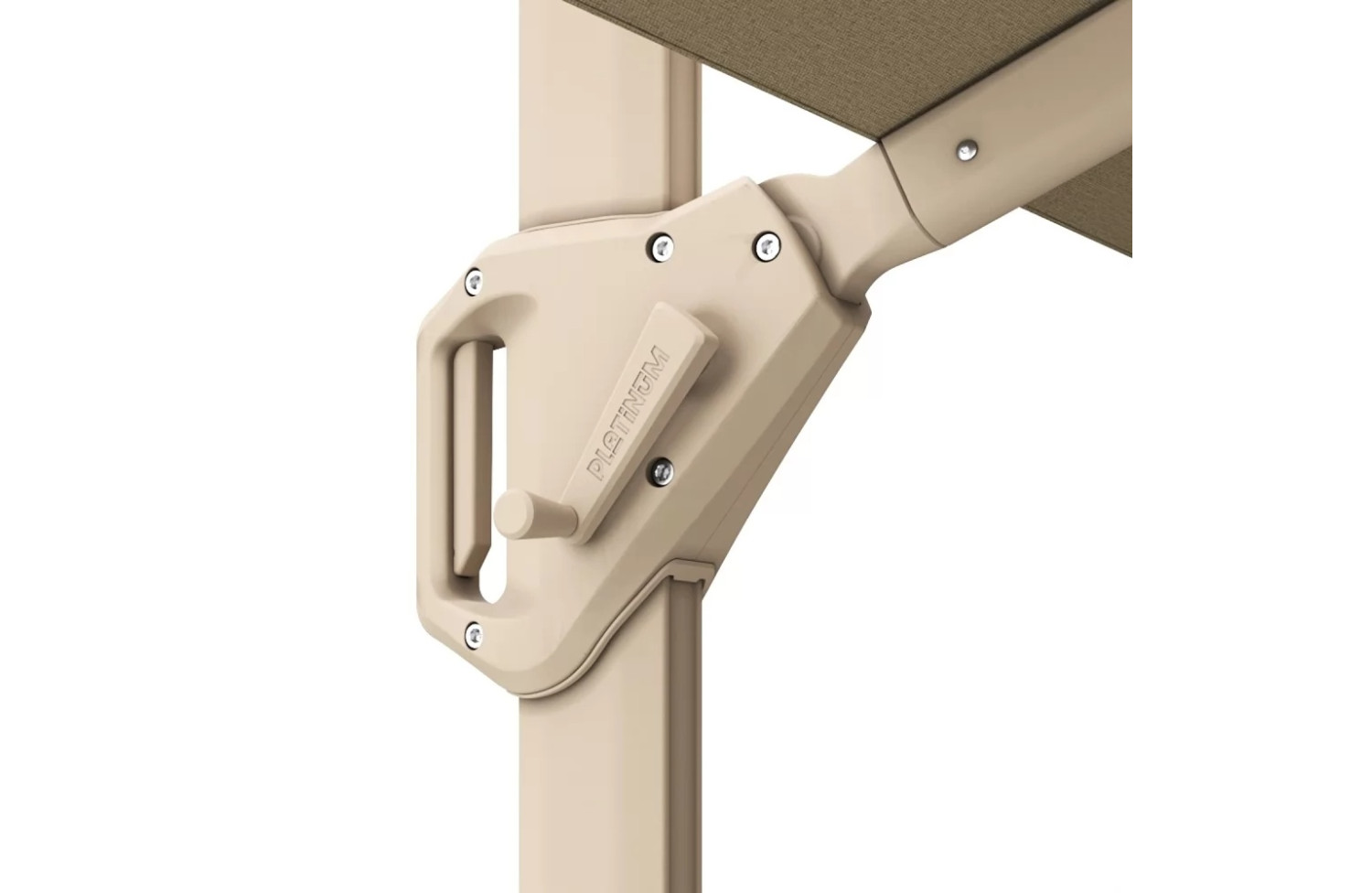 Парасоля 4,0*3,0 PLATINUM CHALLENGER T2 PREMIUM, 7144O / CHAMPAGNE