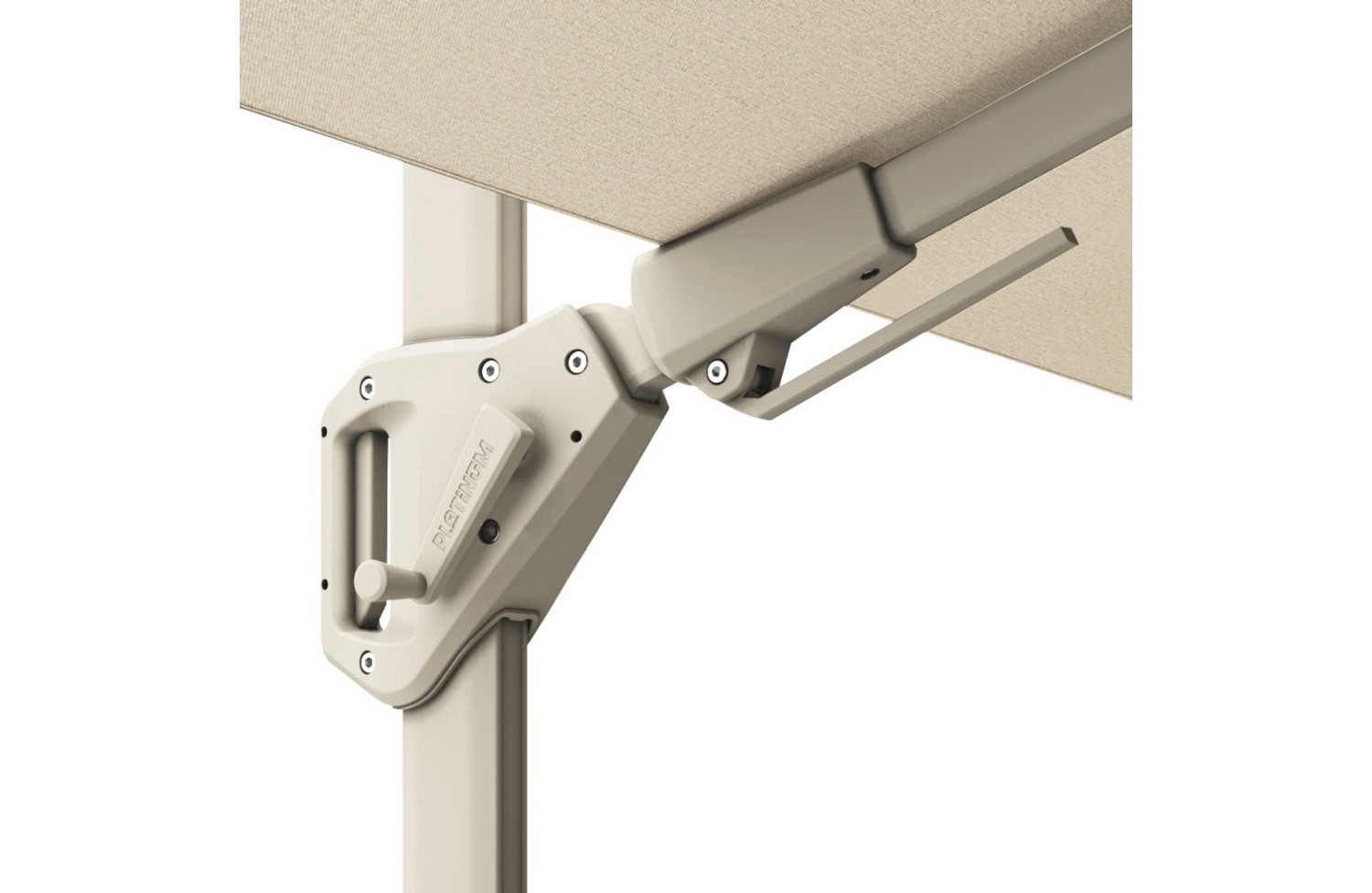 Парасоля 3,0*3,0 PLATINUM CHALLENGER T2 PREMIUM 7152O / CHAMPAGNE