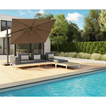 Парасоля 4,0*3,0 PLATINUM CHALLENGER T2 PREMIUM 7143Q / HAVANA