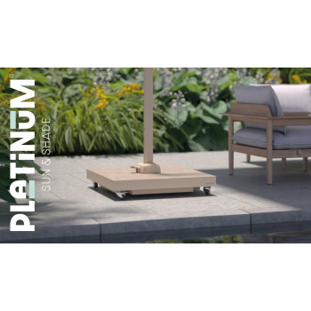 База до прасолі на коліщатках. 90 кг PLATINUM CERAMICA 6105