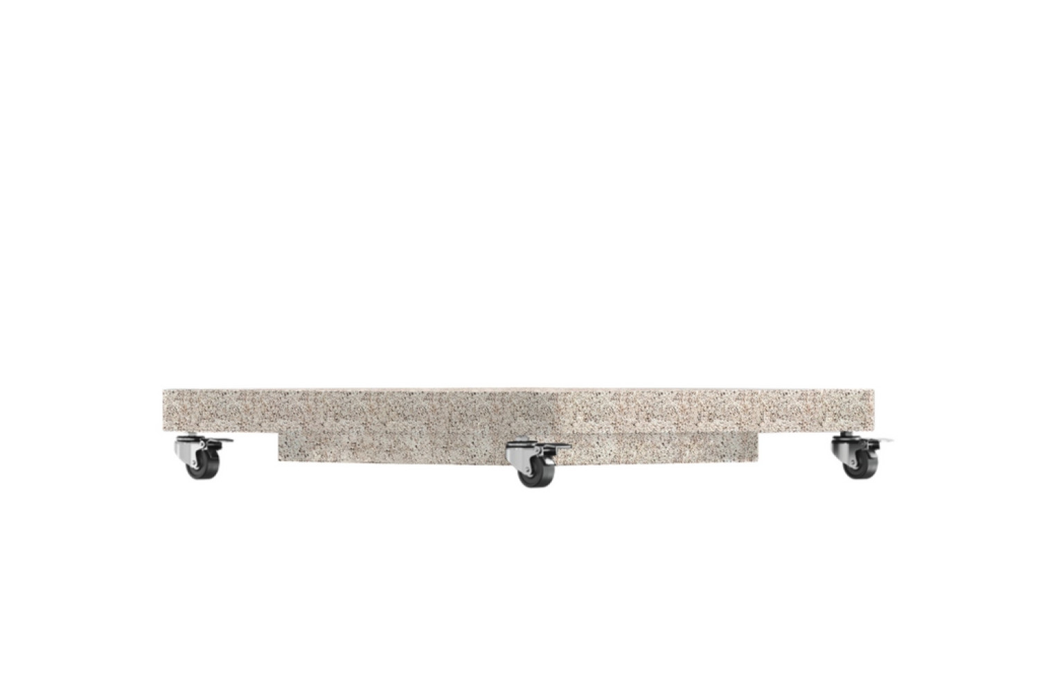 База до прасолі на коліщатках. 90 кг PLATINUM CERAMICA 6105