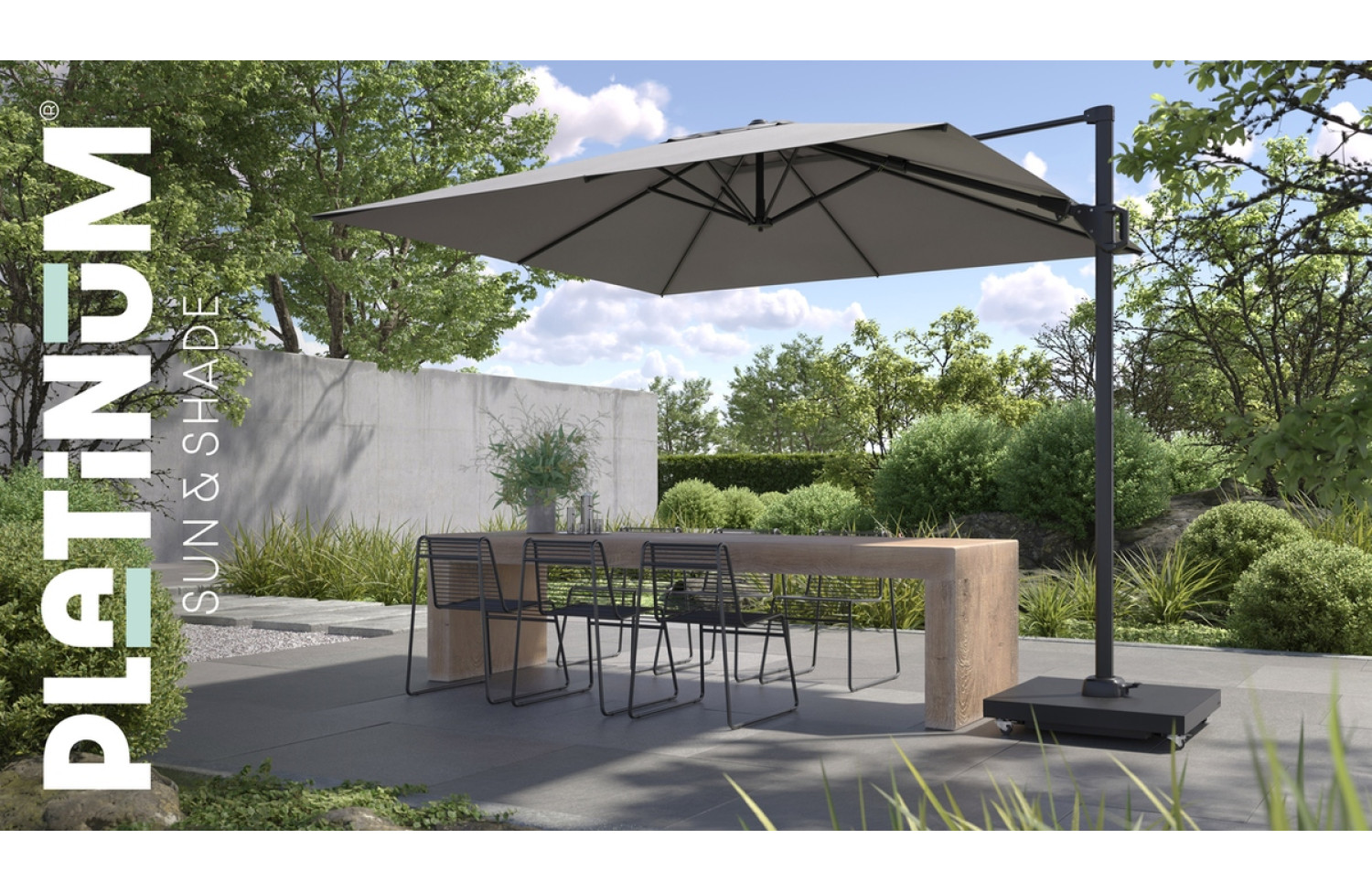 База до прасолі на коліщатках 90 кг PLATINUM CERAMICA 6104