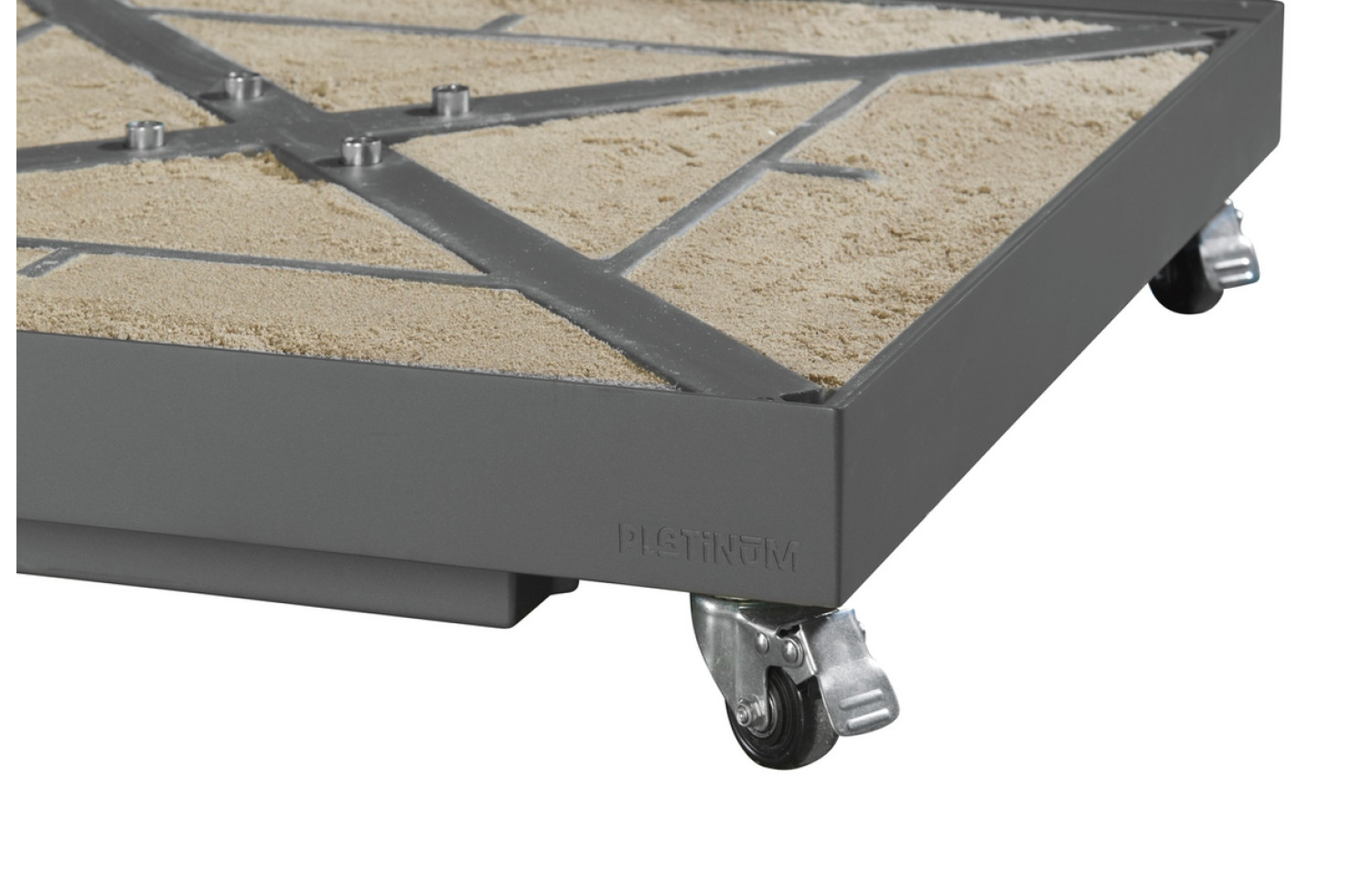 База до прасолі на коліщатках 90 кг PLATINUM CERAMICA 6104