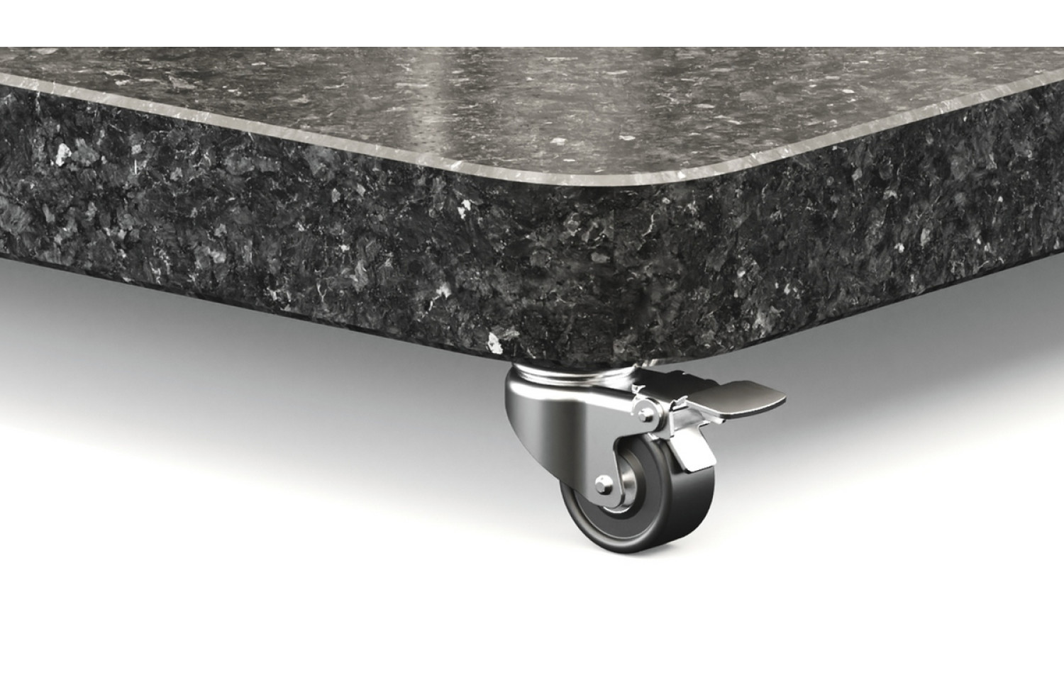 База до прасолі на коліщатках (із закругл.кутами) 90 кг PLATINUM ANCONA 6222