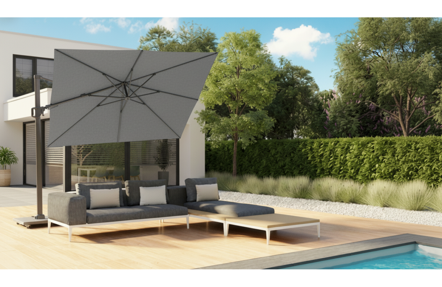 Парасоля 3,0*3,0 PLATINUM NEXUS T2 PREMIUM 7200R / MANHATTAN