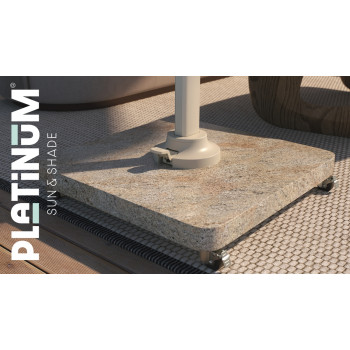 База до прасолі на коліщатках (із закругл.кутами) 90 кг PLATINUM VENEZIA 6230