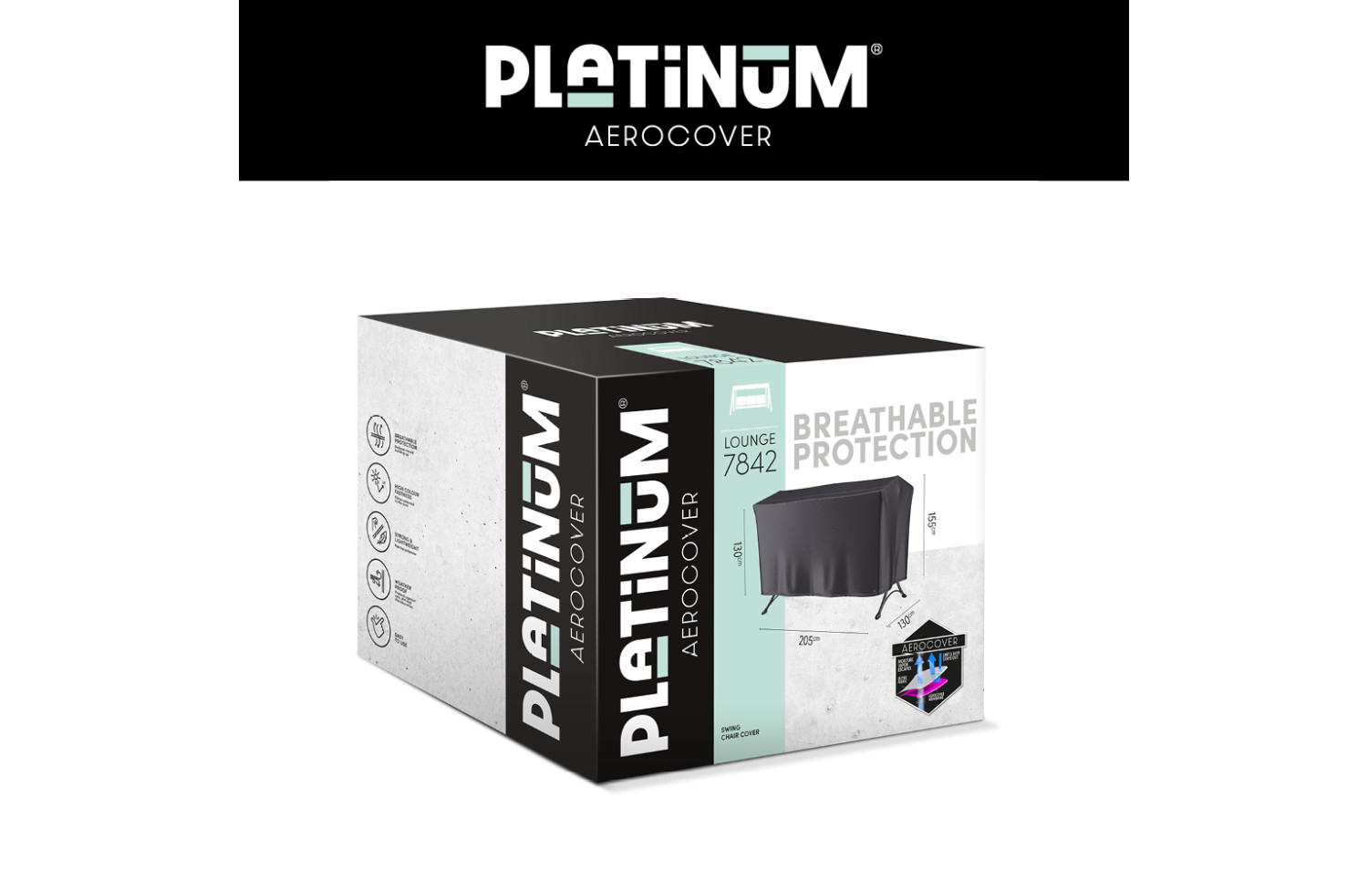 Чохол для гойдалки (205*130*h130/155) PLATINUM AEROCOVERS 7842