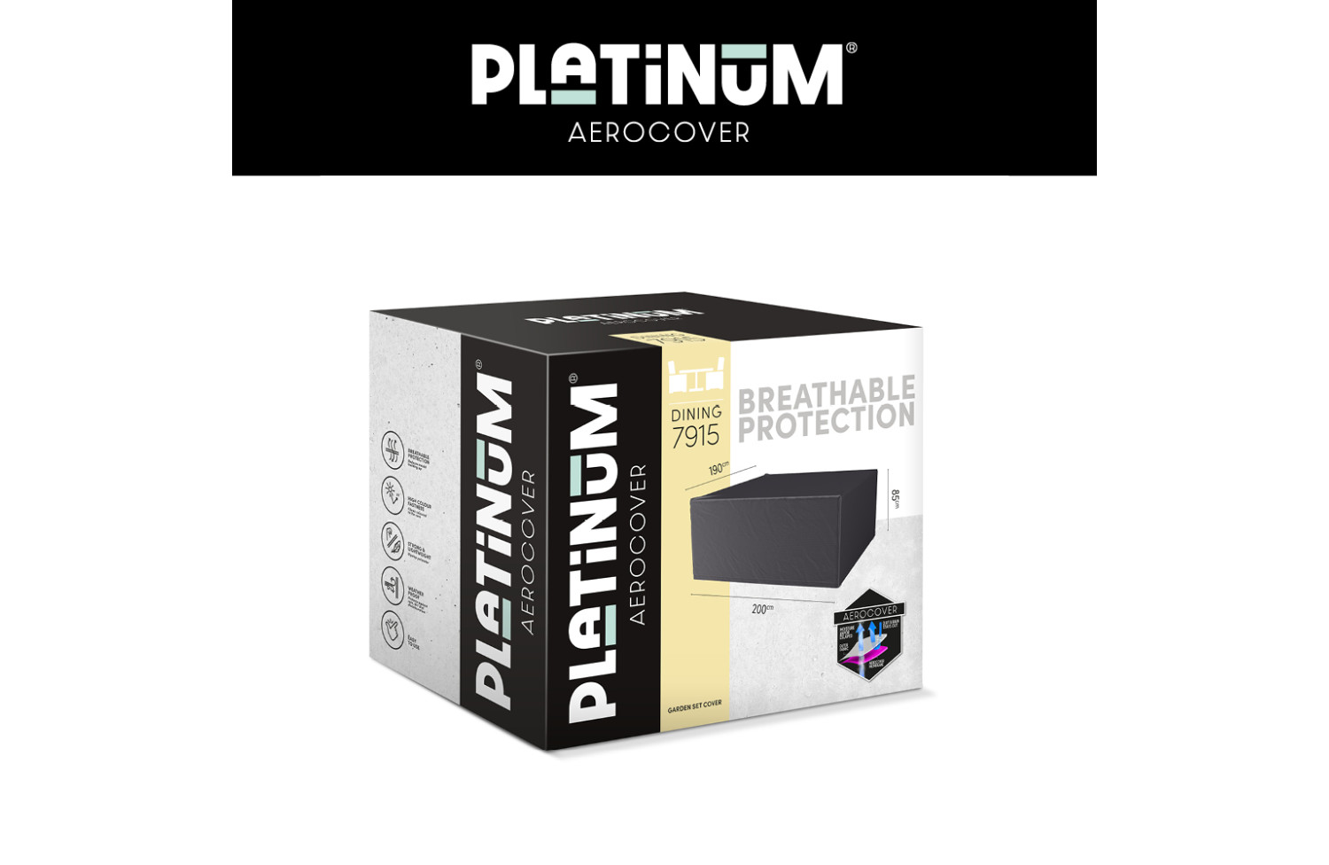 Чохол на комплект меблів (200*190*h85) PLATINUM AEROCOVERS 7915