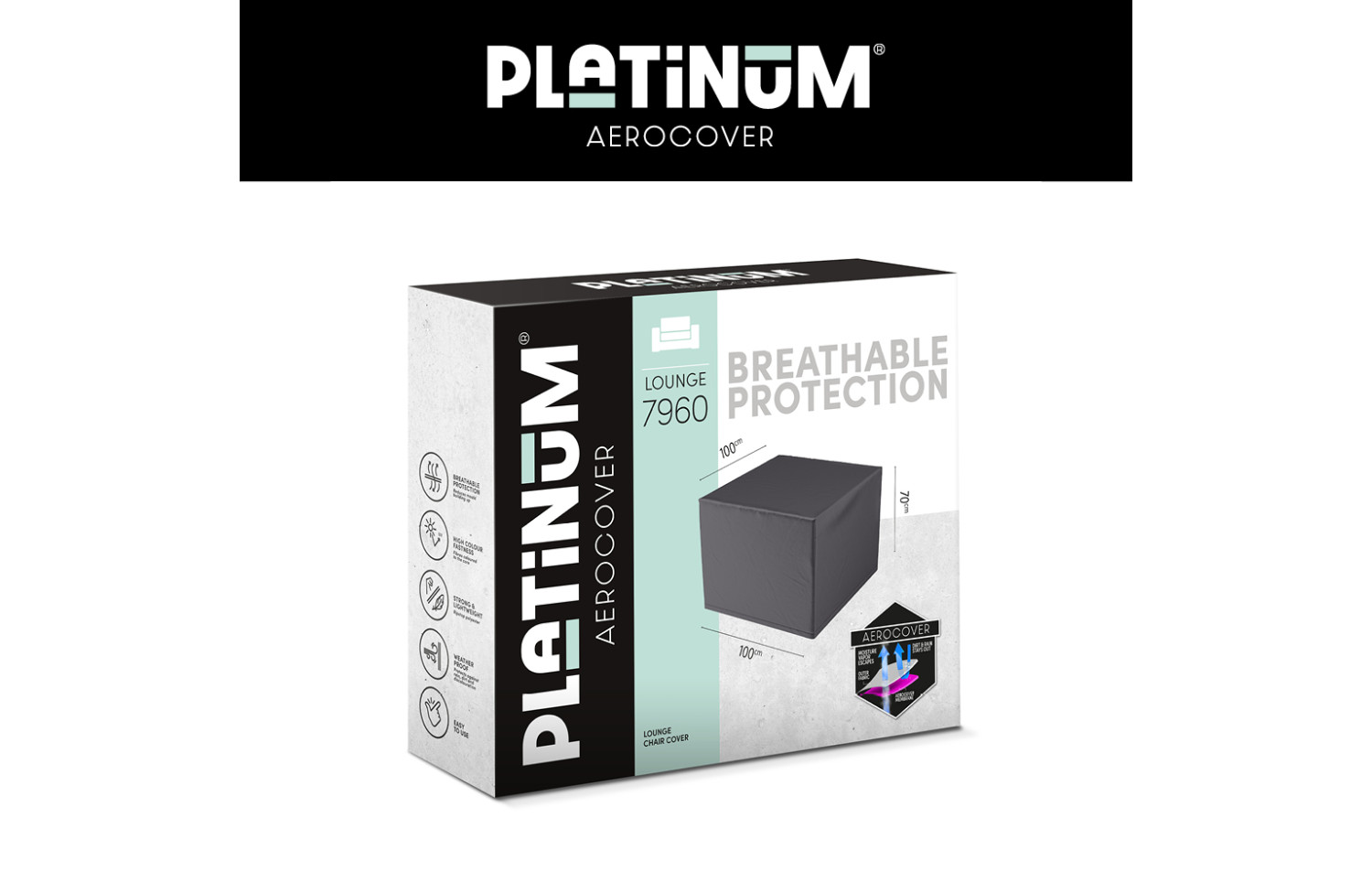 Чохол на крісло (100*100*h70) PLATINUM AEROCOVERS 7960