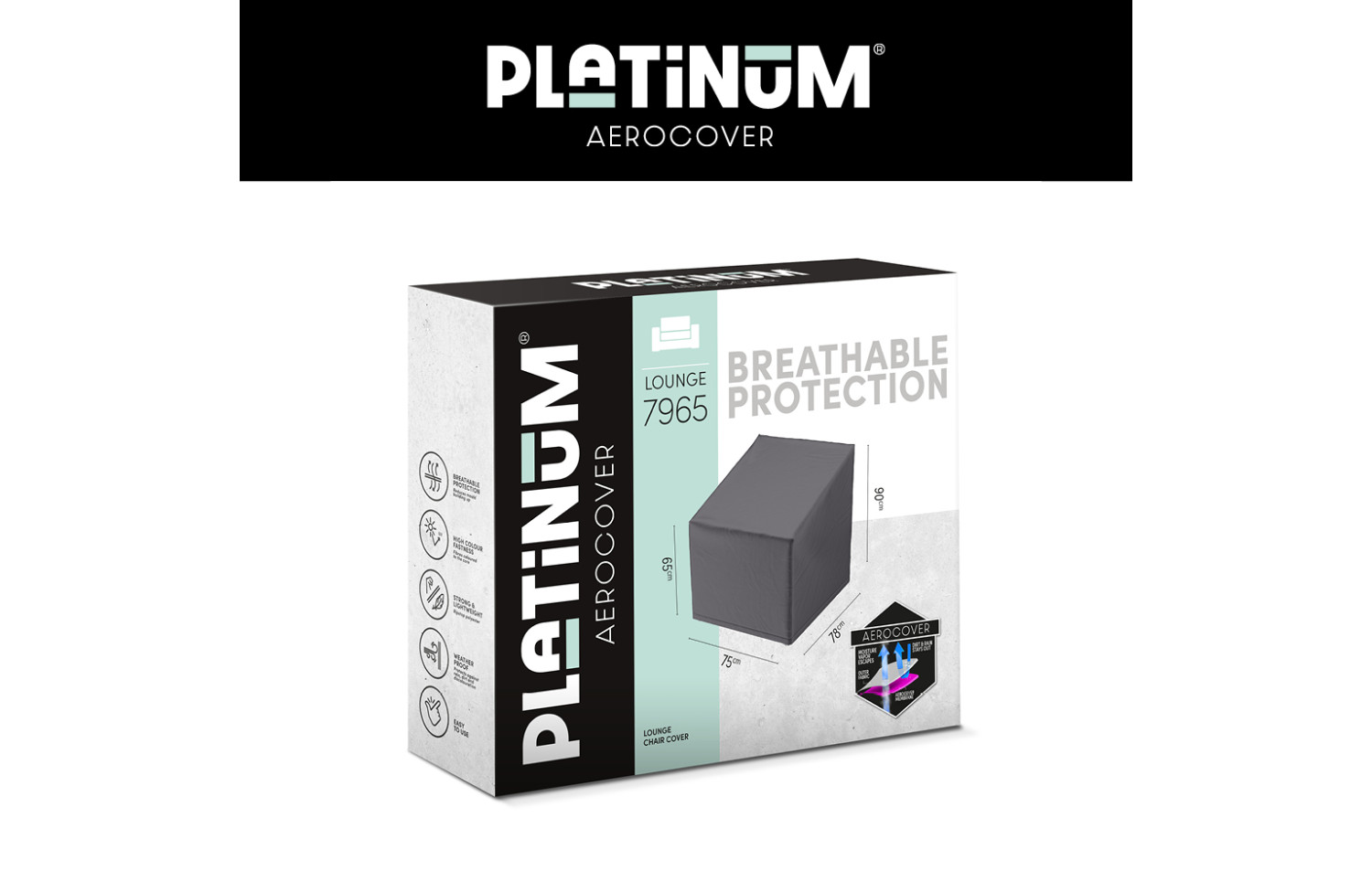 Чохол на крісло (75*78*h65/90) PLATINUM AEROCOVERS 7965