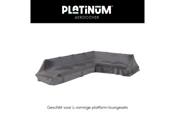 Чохол на кутовий комплект меблів правий ( 375*300*90*h30/45/70) PLATINUM AEROCOVERS 7888 / RIGHT