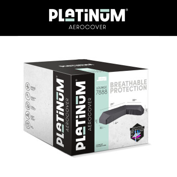 Чохол на кутовий комплект меблів правий ( 375*300*90*h30/45/70) PLATINUM AEROCOVERS 7888 / RIGHT