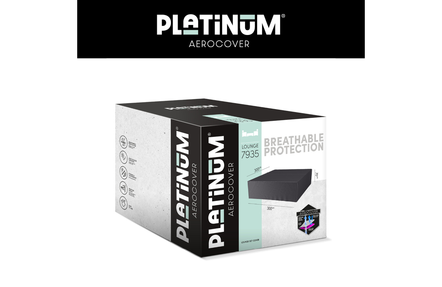 Чохол на комплект меблів (300*300*h70) PLATINUM AEROCOVERS 7935