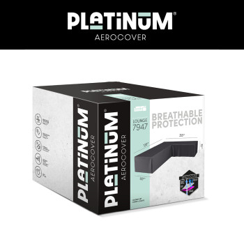 Чохол на кутовий комплект меблів (330*255*100*h70) PLATINUM AEROCOVERS 7947 / RIGHT