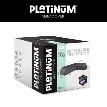 Чохол на кутовий комплект меблів правий (325*255*90*h30/45/70) PLATINUM AEROCOVERS 7883 / RIGHT