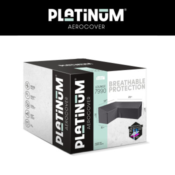 Чохол на кутовий комплект меблів (L) (270x210x85xH65/90) PLATINUM AEROCOVERS 7990