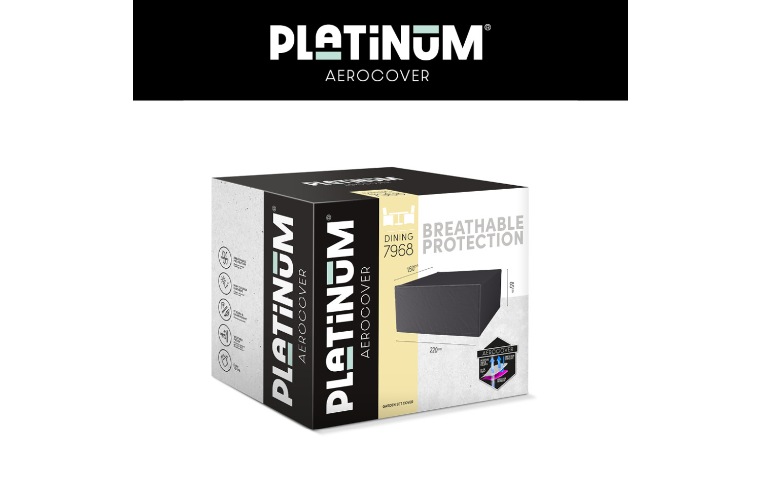 Чохол на комплект меблів (220*150*h85) PLATINUM AEROCOVERS 7968