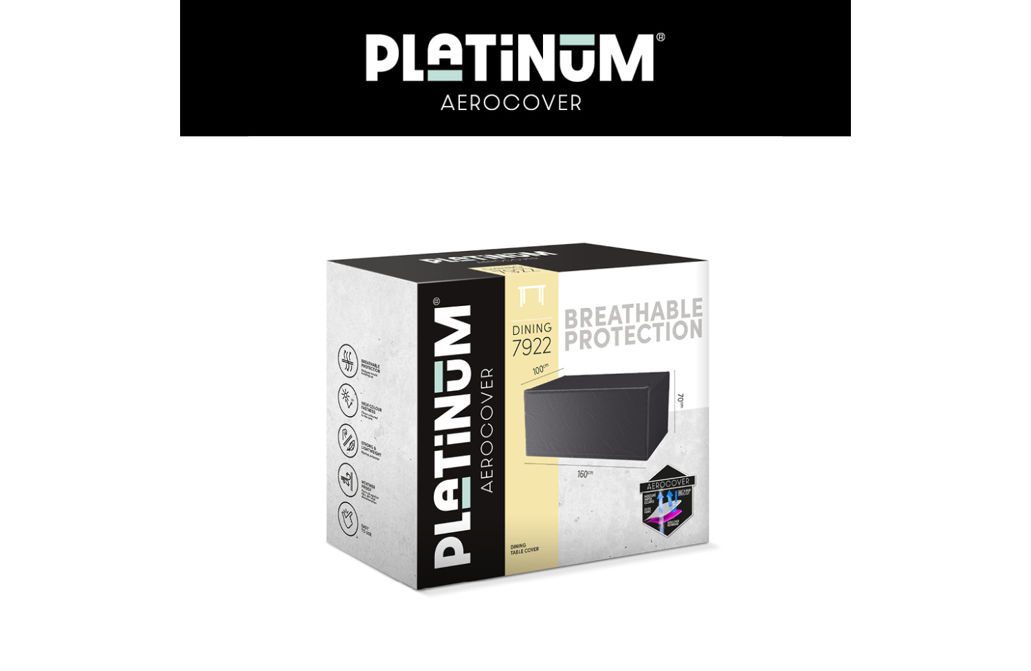 Чохол на комплект меблів (160*100*h70) PLATINUM AEROCOVERS 7922