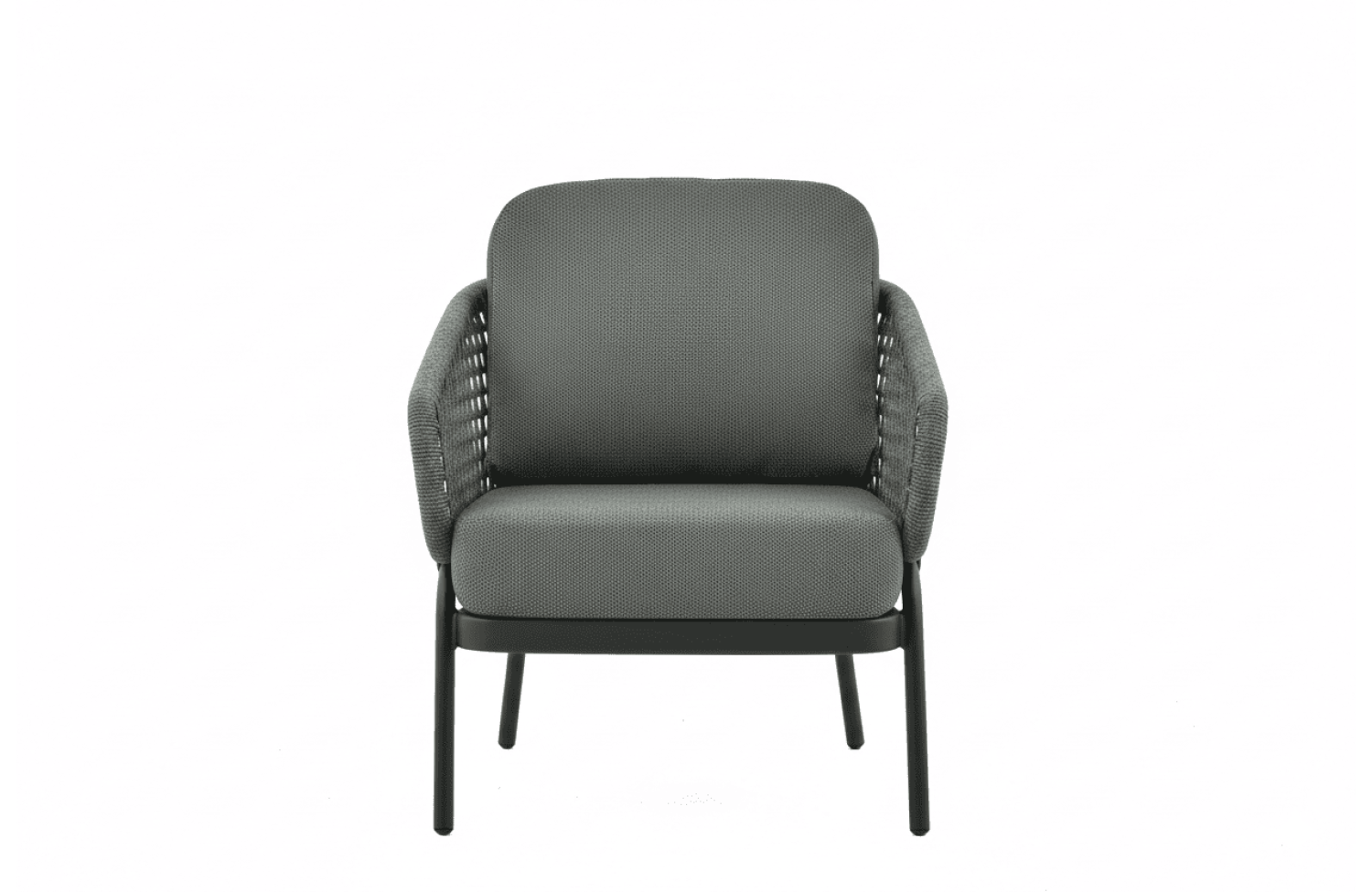 Krzesło do stołu jadalnego (z poduszkami) SKANDI SK 29G / ANTHRACITE