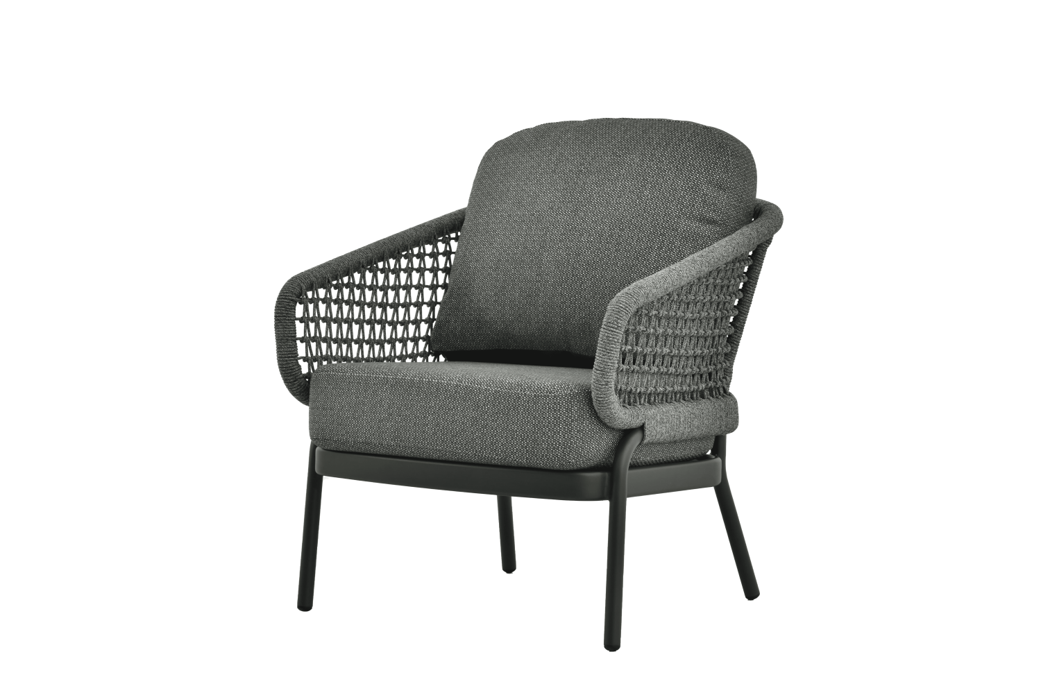 Krzesło do stołu jadalnego (z poduszkami) SKANDI SK 29G / ANTHRACITE