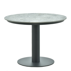 Okrągły stół so jadalni 90 (Lounge) SKANDI SK 28G-90 / ANTHRACITE