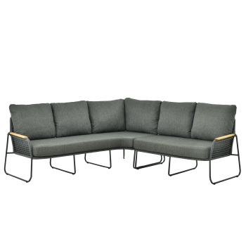 Zestaw narożny LEWY (z poduszkami) SKANDI SK 72G(L) / ANTHRACITE