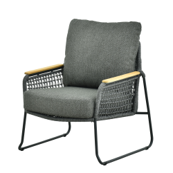 Fotel (z poduszkami) SKANDI SK 70G / ANTHRACITE