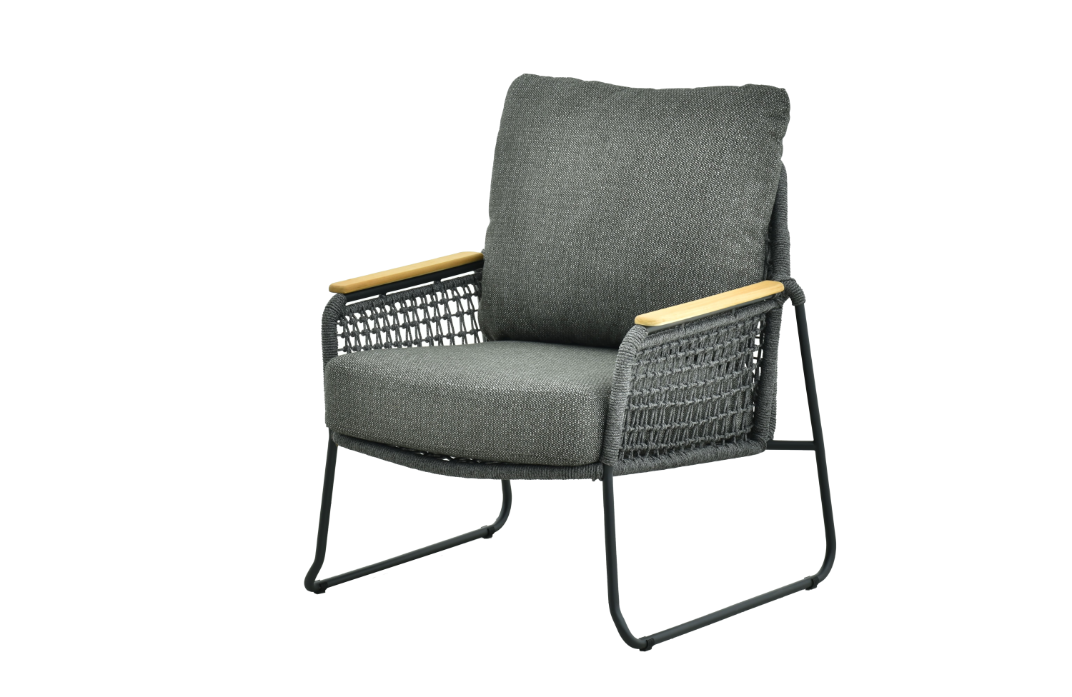 Fotel (z poduszkami) SKANDI SK 70G / ANTHRACITE