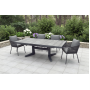 Lounge table with extension 140-180 SKANDI SK 01G / ANTHRACITE