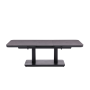 Lounge table with extension 140-180 SKANDI SK 16G / ANTHRACITE